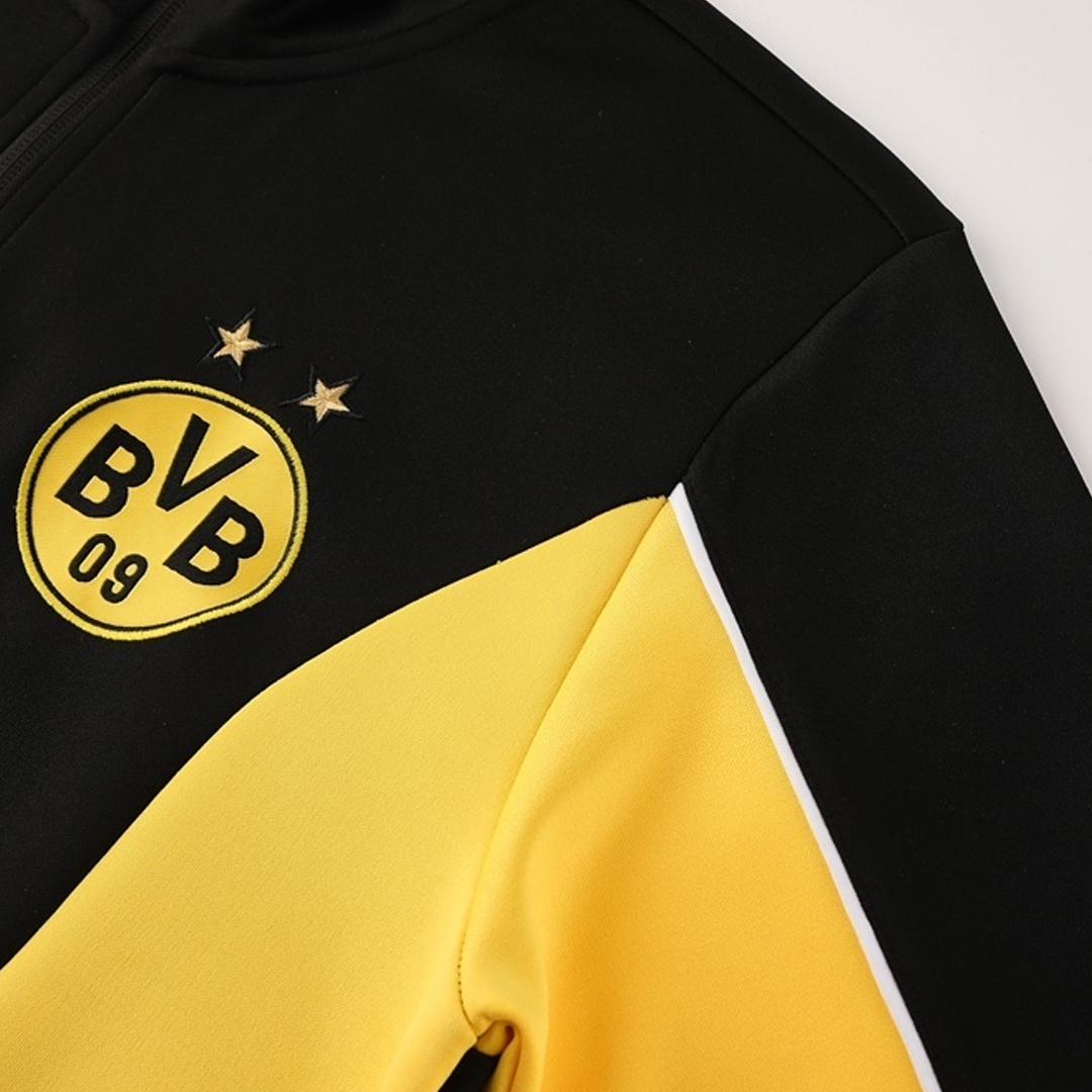 Borussia Dortmund Jacket Tracksuit 2025/26 Yellow - gogoalshop