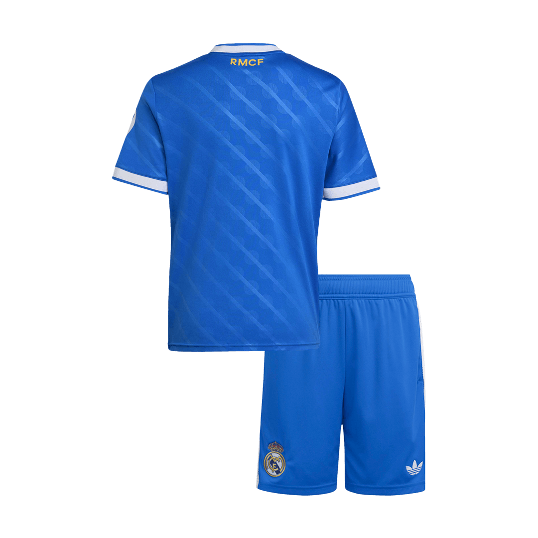 Real Madrid Third Away Kids Soccer Jerseys Kit 2025/26 - gogoalshop