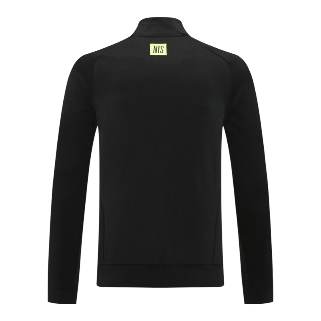 Arsenal Jacket Tracksuit 2025/26 Black - gogoalshop