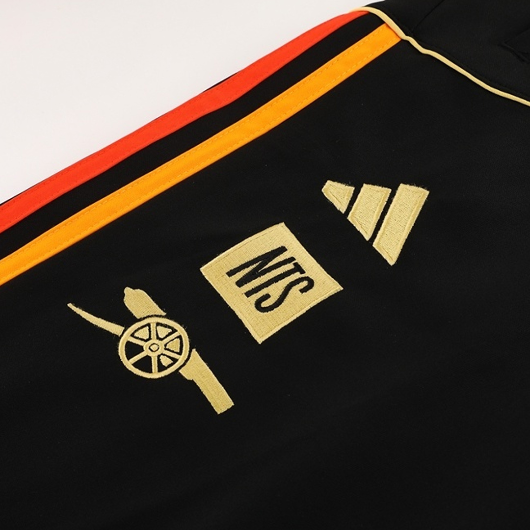 Arsenal Jacket Tracksuit 2025/26 Black - gogoalshop