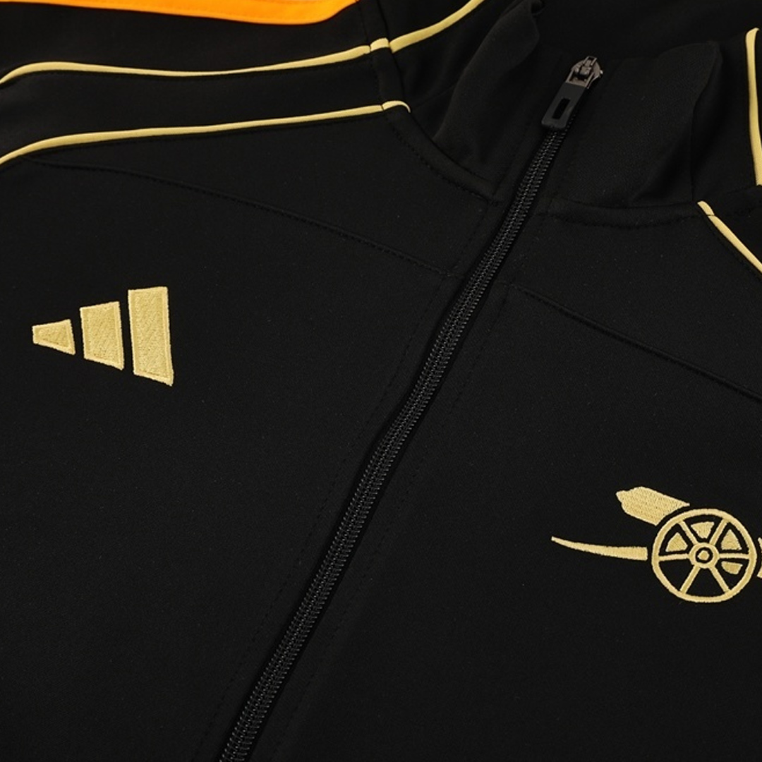 Arsenal Track Jacket 2025/26 - Black - gogoalshop