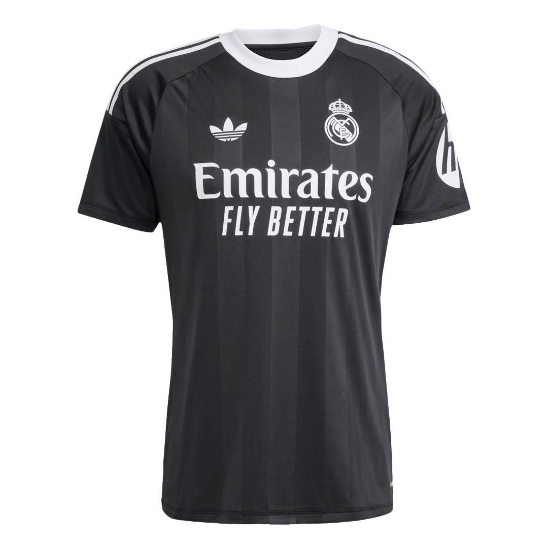 Real Madrid Goalkeeper Soccer Jersey 2025/26 Black - gogoalshop