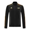 Arsenal Jacket Tracksuit 2025/26 Black - gogoalshop