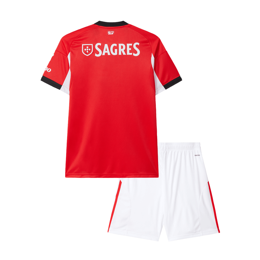 Benfica Home Kids Soccer Jerseys Kit 2025/26 - gogoalshop
