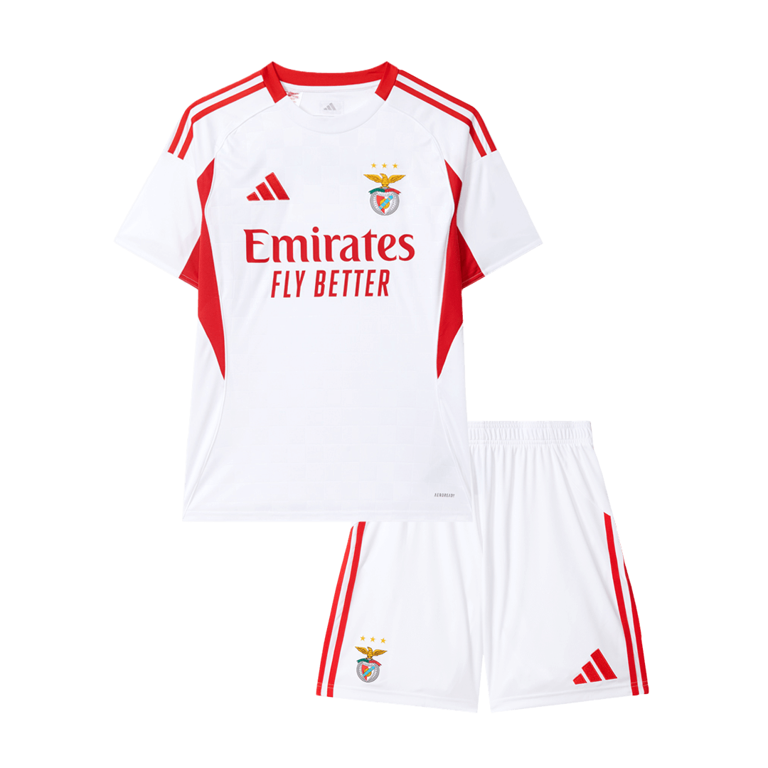 Benfica Third Away Kids Soccer Jerseys Kit 2025/26 - gogoalshop