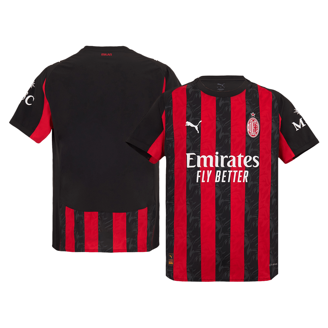 AC Milan Home Authentic Soccer Jersey 2025/26 - gogoalshop