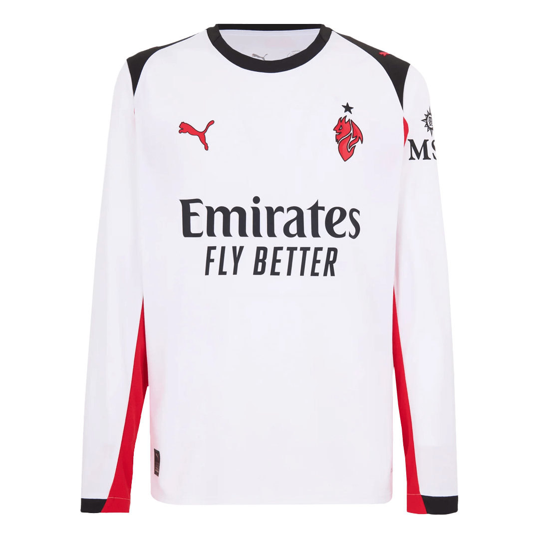 AC Milan Away Long Sleeve Jersey 2025/26 - gogoalshop