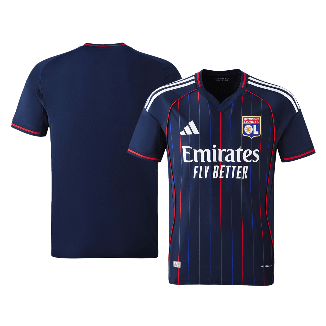 Olympique Lyonnais Away Authentic Soccer Jersey 2025/26 - gogoalshop