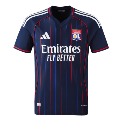 Olympique Lyonnais Away Authentic Soccer Jersey 2025/26 - gogoalshop