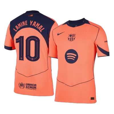 LAMINE YAMAL #10 Barcelona Third Away Authentic Soccer Jersey 2025/26 - UCL - gogoalshop