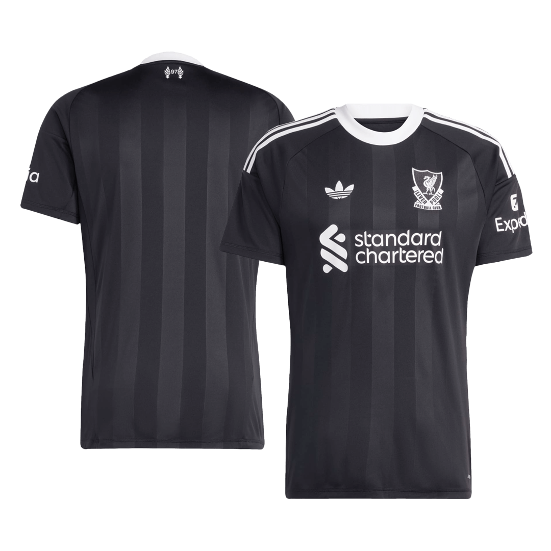 Liverpool Goalkeeper Soccer Jersey 2025/26 Black - gogoalshop