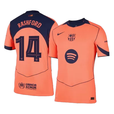 RASHFORD #14 Barcelona Third Away Authentic Soccer Jersey 2025/26 - UCL - gogoalshop