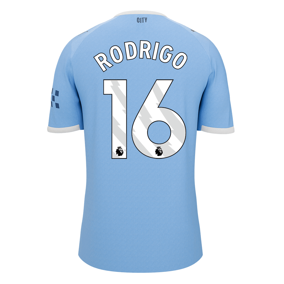 RODRIGO #16 Manchester City Home Soccer Jersey 2025/26 - gogoalshop