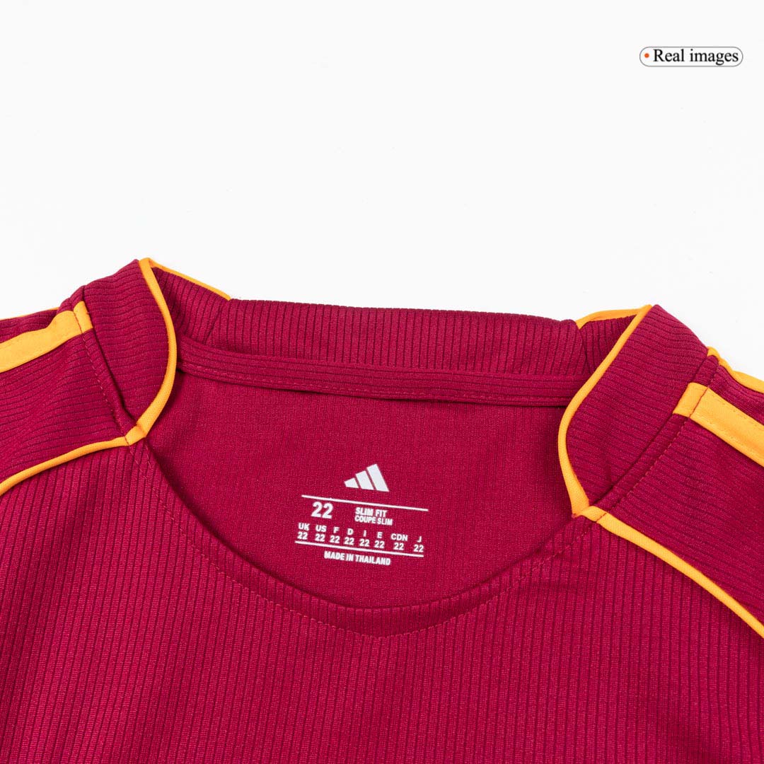 Roma Home Kids Soccer Jerseys Kit 2025/26 - gogoalshop