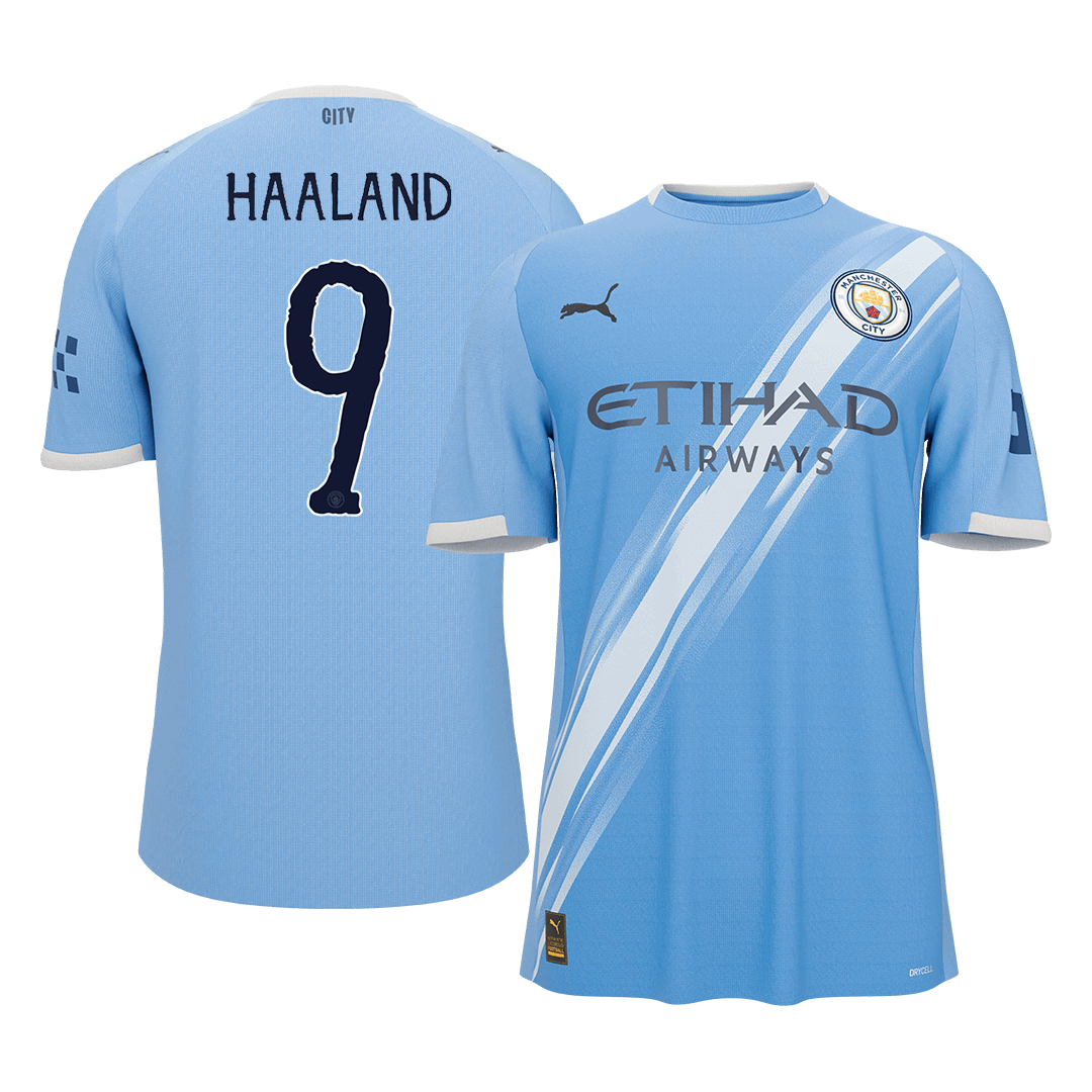HAALAND #9 Manchester City Home Soccer Jersey 2025/26 - gogoalshop