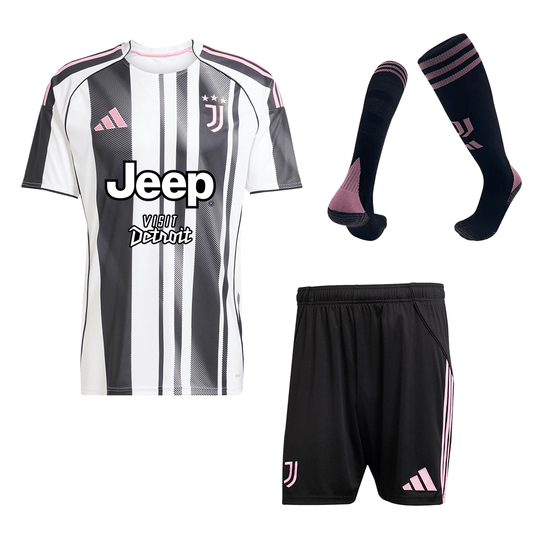 Juventus Home Jerseys Full Kit 2025/26 - gogoalshop
