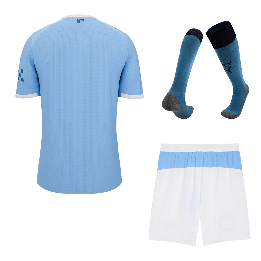 Manchester City Home Jerseys Full Kit 2025/26 - gogoalshop