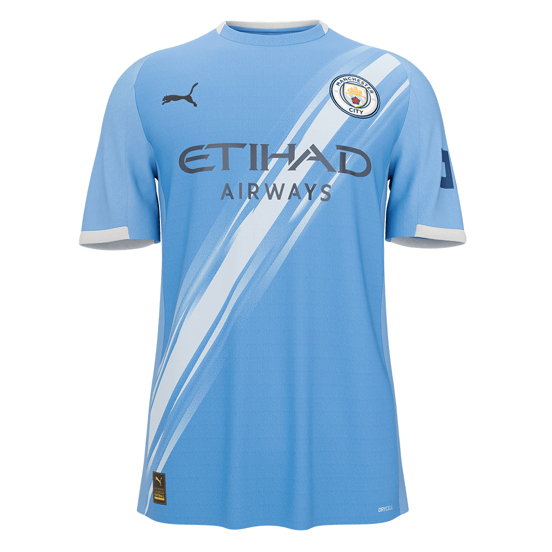 Manchester City Home Soccer Jersey 2025/26 - gogoalshop