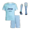 Juventus Away Kids Soccer Jerseys Full Kit 2025/26 - gogoalshop