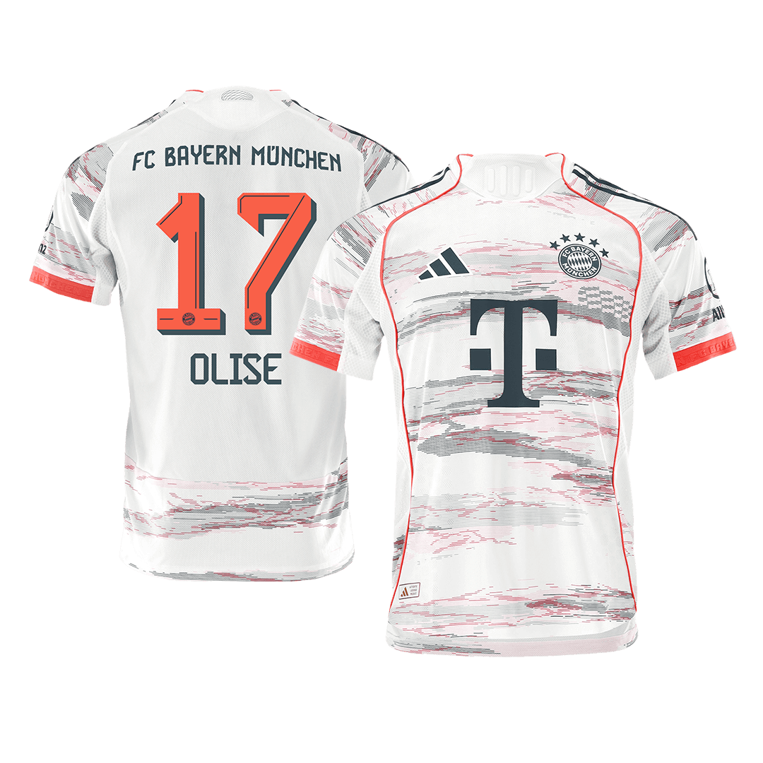 OLISE #17 Bayern Munich Away Player Version Jersey 2025/26 - gogoalshop