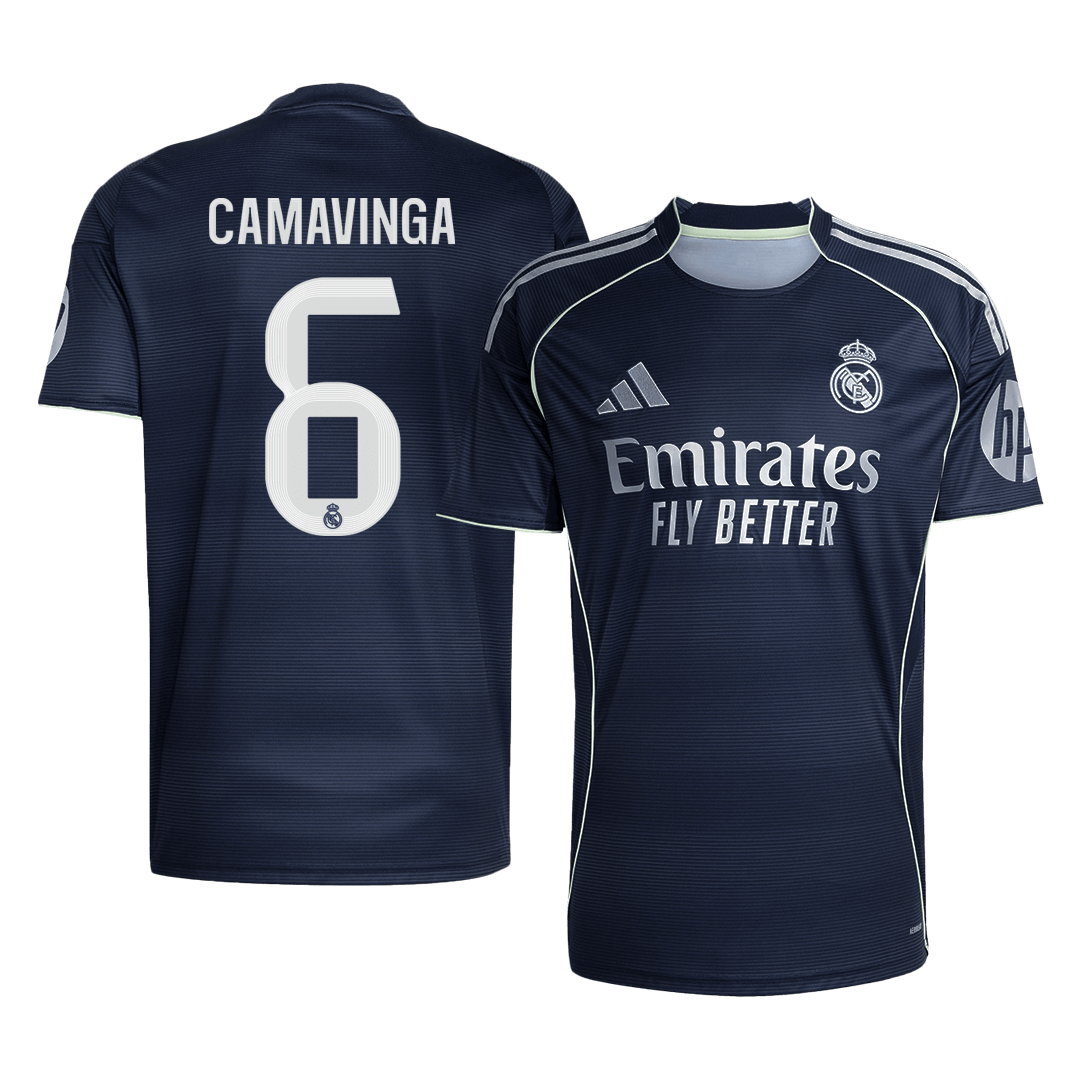 CAMAVINGA #6 Real Madrid Away Soccer Jersey 2025/26 - gogoalshop