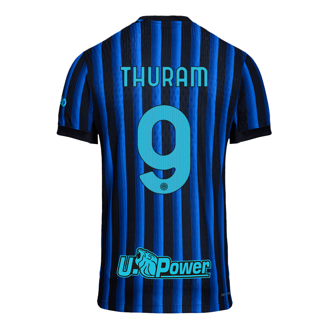 THURAM #9 Inter Milan Home Authentic Soccer Jersey 2025/26 - gogoalshop
