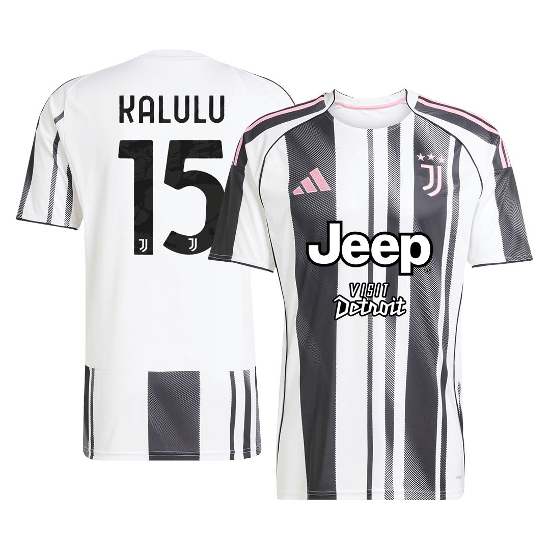KALULU #15 Juventus Home Soccer Jersey 2025/26 - gogoalshop