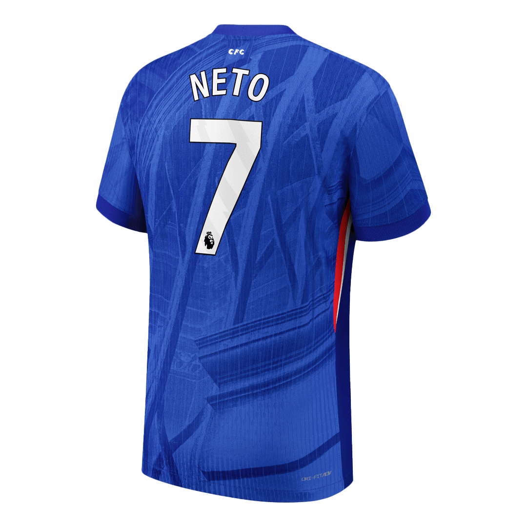 NETO #7 Chelsea Home Player Version Jersey 2025/26 - gogoalshop