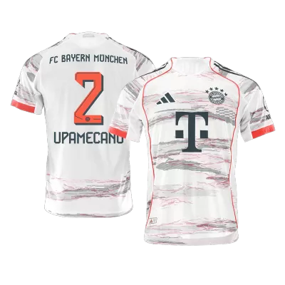 UPAMECANO #2 Bayern Munich Away Authentic Soccer Jersey 2025/26 - gogoalshop