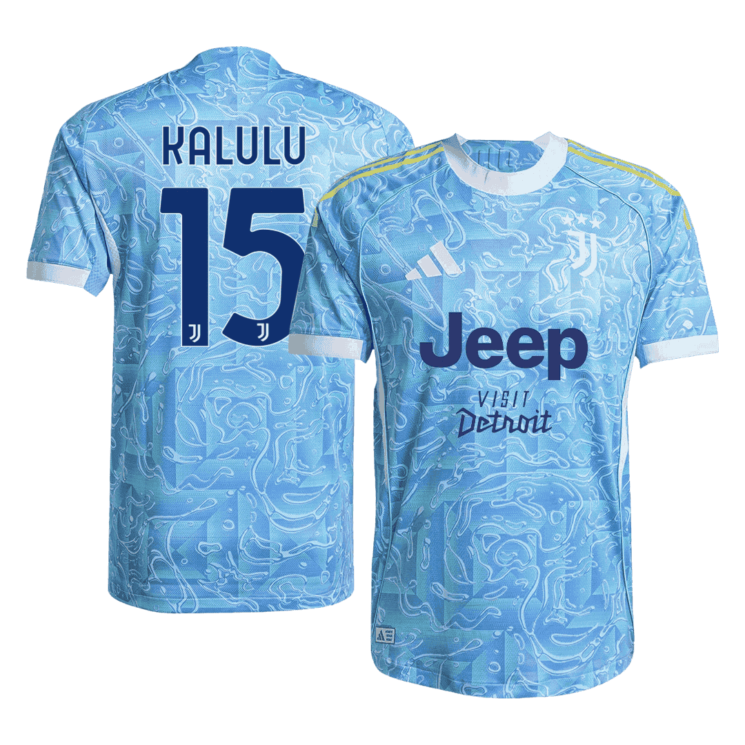 KALULU #15 Juventus Away Player Version Jersey 2025/26 - gogoalshop