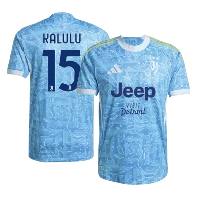 KALULU #15 Juventus Away Authentic Soccer Jersey 2025/26 - gogoalshop