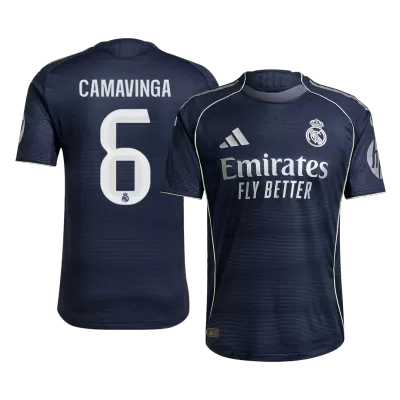 CAMAVINGA #6 Real Madrid Away Authentic Soccer Jersey 2025/26 - gogoalshop