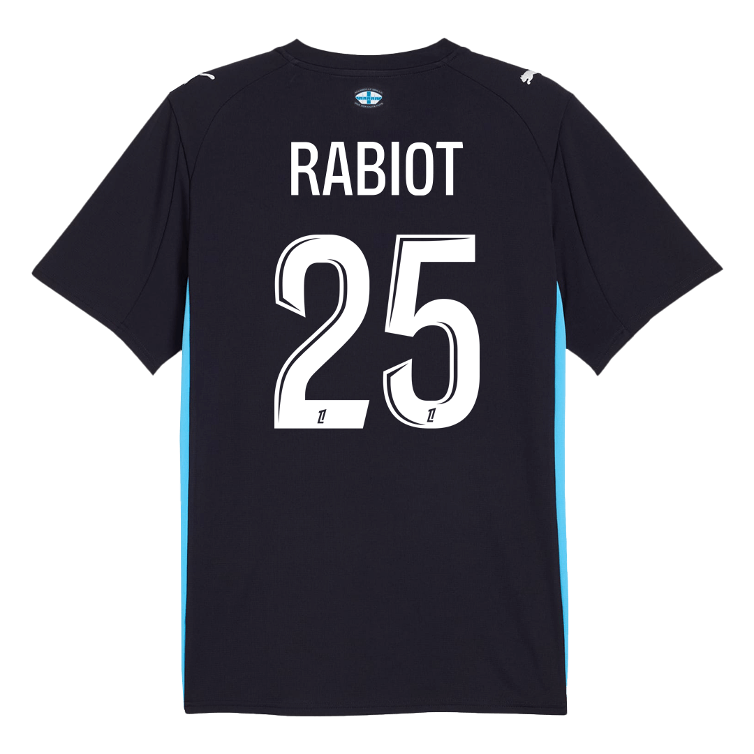 RABIOT #25 Marseille Away Soccer Jersey 2025/26 - gogoalshop