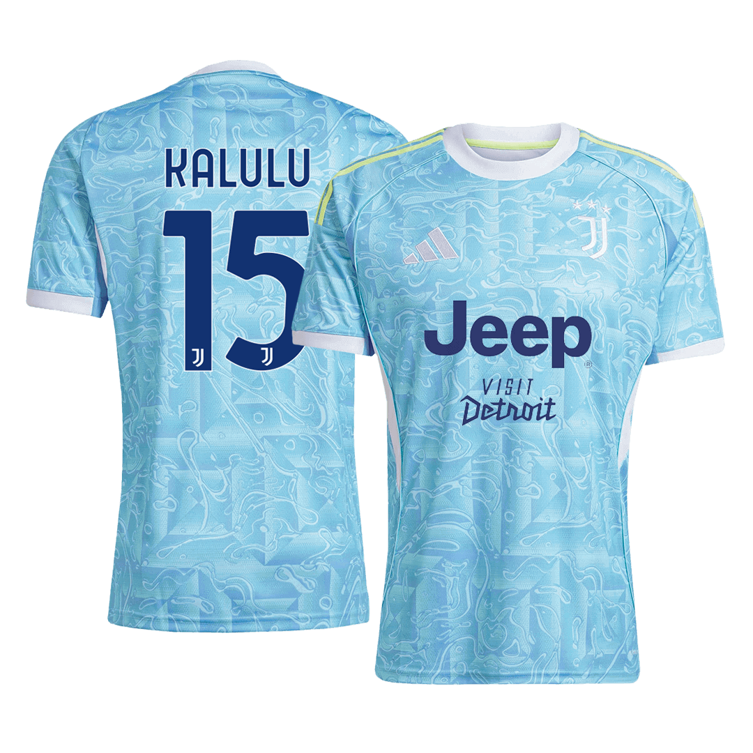 KALULU #15 Juventus Away Soccer Jersey 2025/26 - gogoalshop