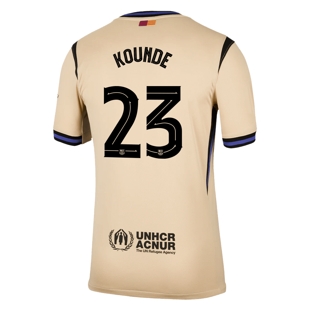 KOUNDE #23 Barcelona Away Soccer Jersey 2025/26 -UCL - gogoalshop