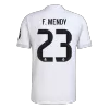 F.MENDY #23 Real Madrid Home Authentic Soccer Jersey 2025/26 - gogoalshop