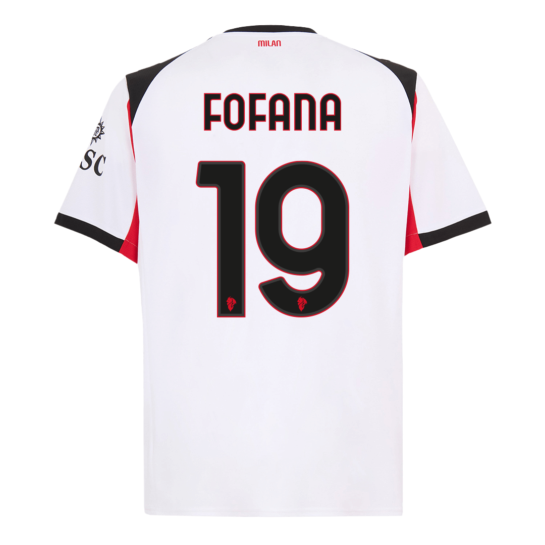 FOFANA #19 AC Milan Away Soccer Jersey 2025/26 - gogoalshop