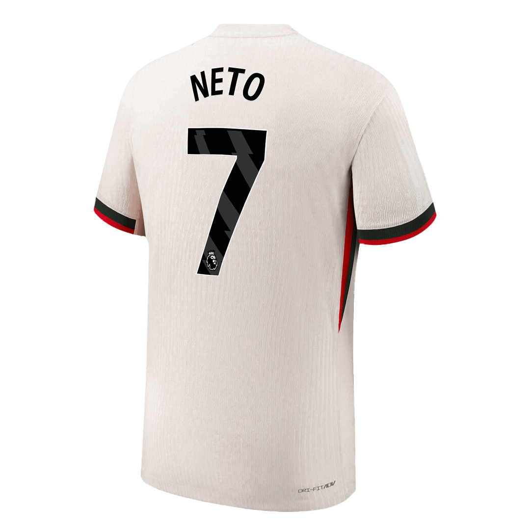 NETO #7 Chelsea Away Player Version Jersey 2025/26 - gogoalshop