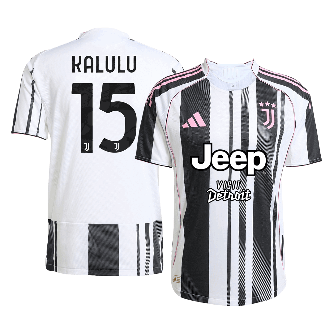 KALULU #15 Juventus Home Player Version Jersey 2025/26 - gogoalshop