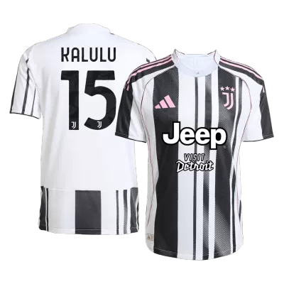 KALULU #15 Juventus Home Authentic Soccer Jersey 2025/26 - gogoalshop