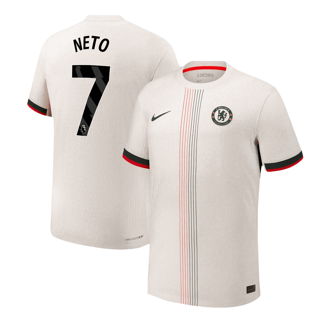 NETO #7 Chelsea Away Player Version Jersey 2025/26 - gogoalshop