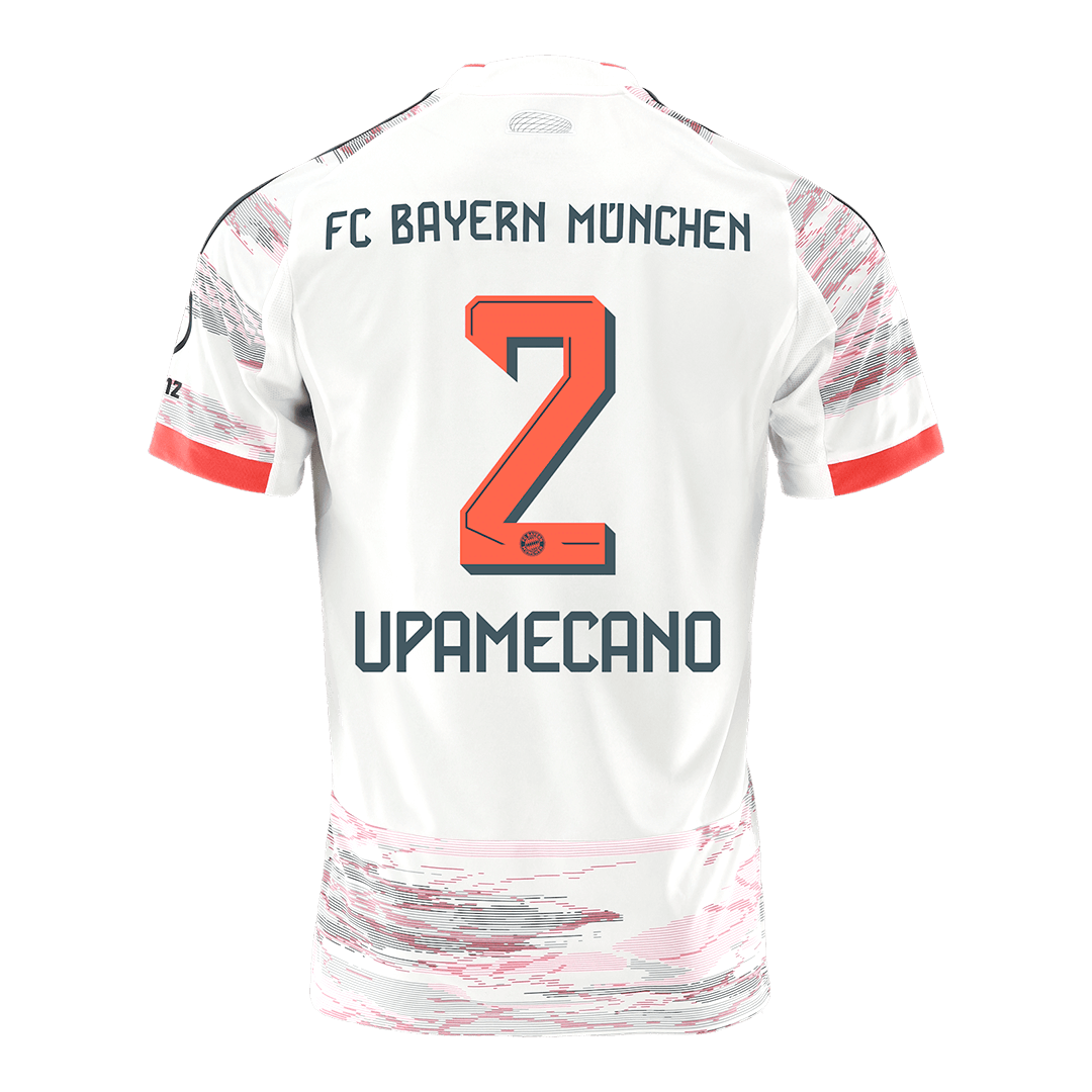 UPAMECANO #2 Bayern Munich Away Soccer Jersey 2025/26 - gogoalshop