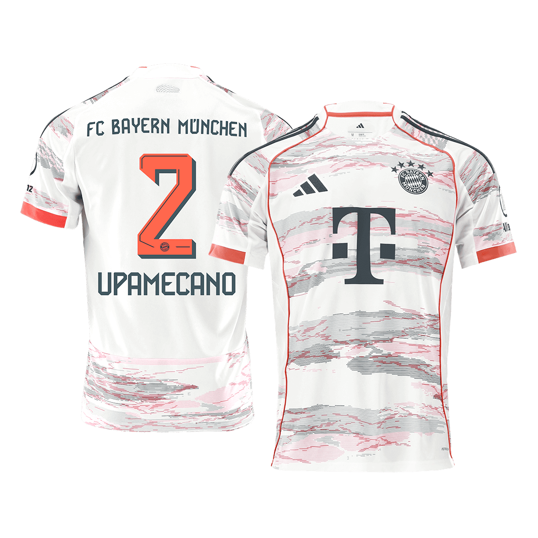 UPAMECANO #2 Bayern Munich Away Soccer Jersey 2025/26 - gogoalshop