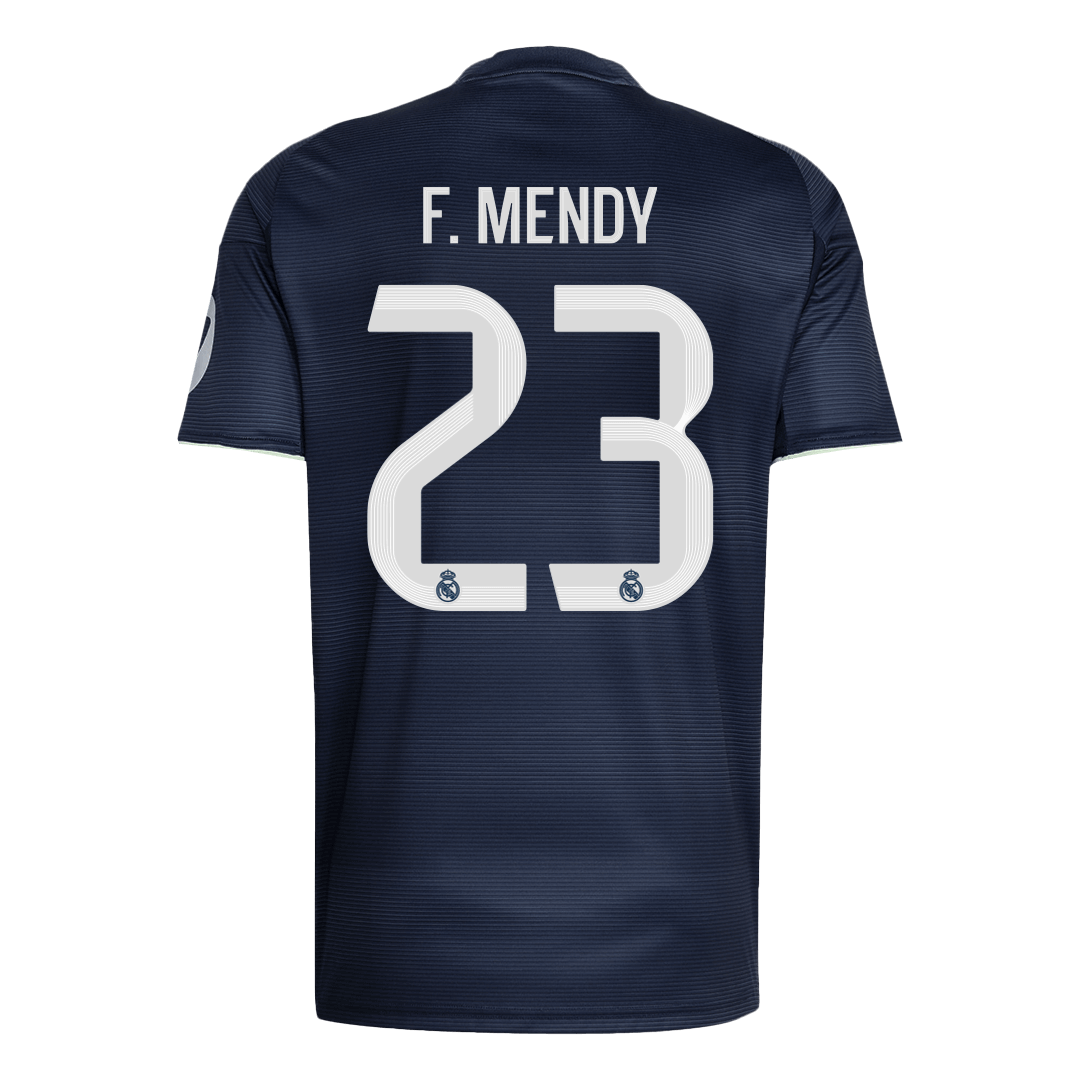 F.MENDY #23 Real Madrid Away Soccer Jersey 2025/26 - gogoalshop