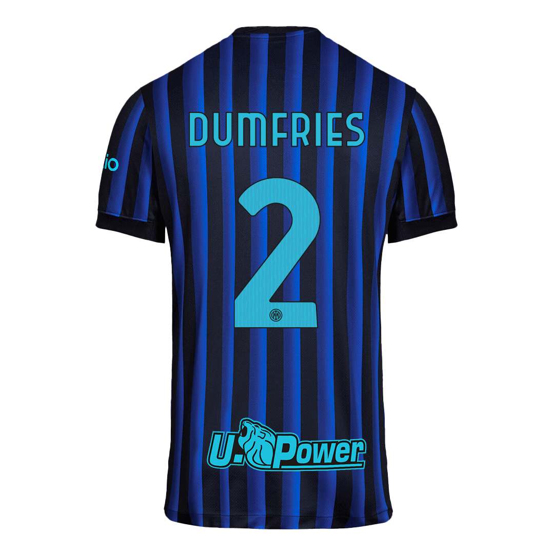 DUMFRIES #2 Inter Milan Home Soccer Jersey 2025/26 - gogoalshop