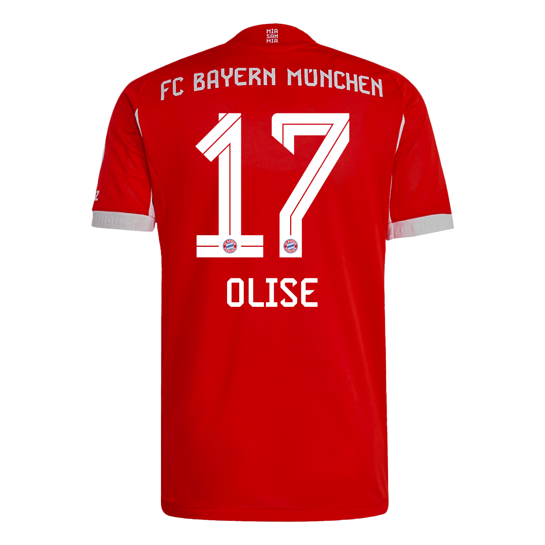 OLISE #17 Bayern Munich Home Player Version Jersey 2025/26 - gogoalshop