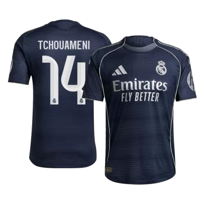 TCHOUAMENI #14 Real Madrid Away Authentic Soccer Jersey 2025/26 - gogoalshop