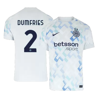DUMFRIES #2 Inter Milan Away Soccer Jersey 2025/26 - gogoalshop