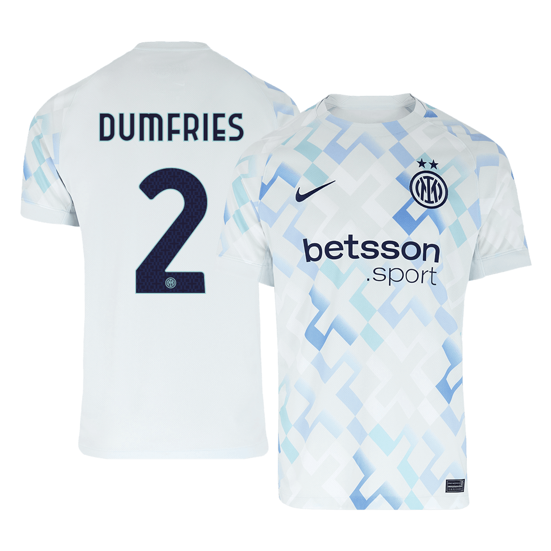 DUMFRIES #2 Inter Milan Away Soccer Jersey 2025/26 - gogoalshop