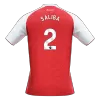SALIBA #2 Arsenal Home Soccer Jersey 2025/26 - gogoalshop
